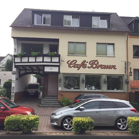 Pension Cafe-Braun Löf エクステリア 写真