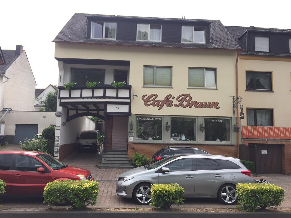 Pension Cafe-Braun Löf エクステリア 写真